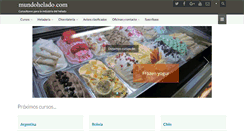 Desktop Screenshot of mundohelado.com