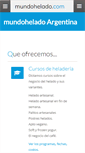 Mobile Screenshot of mundohelado.com.ar